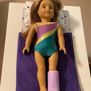 Sleeping Bag and Pillow for American Girl Doll